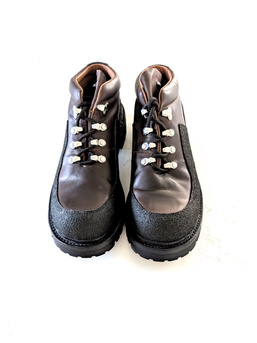 Our Legacy Quest Boots Maduro Brown Cattle Hide Leather EU 44 US 11 Vibram